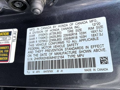 Used 2021 Honda CR-V EX-L image 37