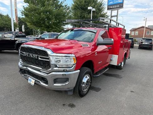 Used 2021 RAM 3500 Tradesman w/ Chrome Appearance Group RWD image 1