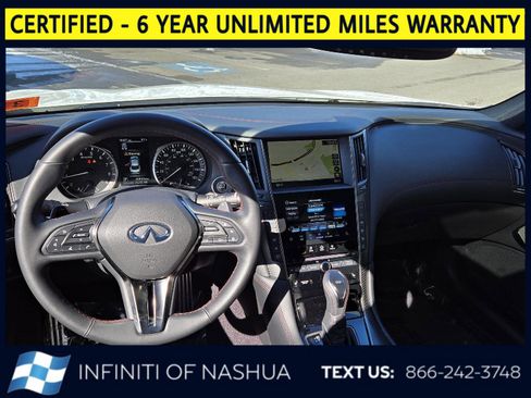 Certified 2024 INFINITI Q50 Red Sport 400 image 3
