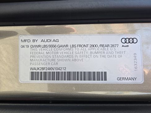 Used 2019 Audi A6 3.0T Premium w/ Convenience Package image 35