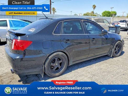 Used 2008 Subaru Impreza WRX Sedan w/ Sport Trim 2A AWD/4WD image 4