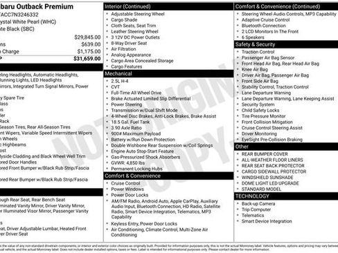 Used 2022 Subaru Outback Premium image 15