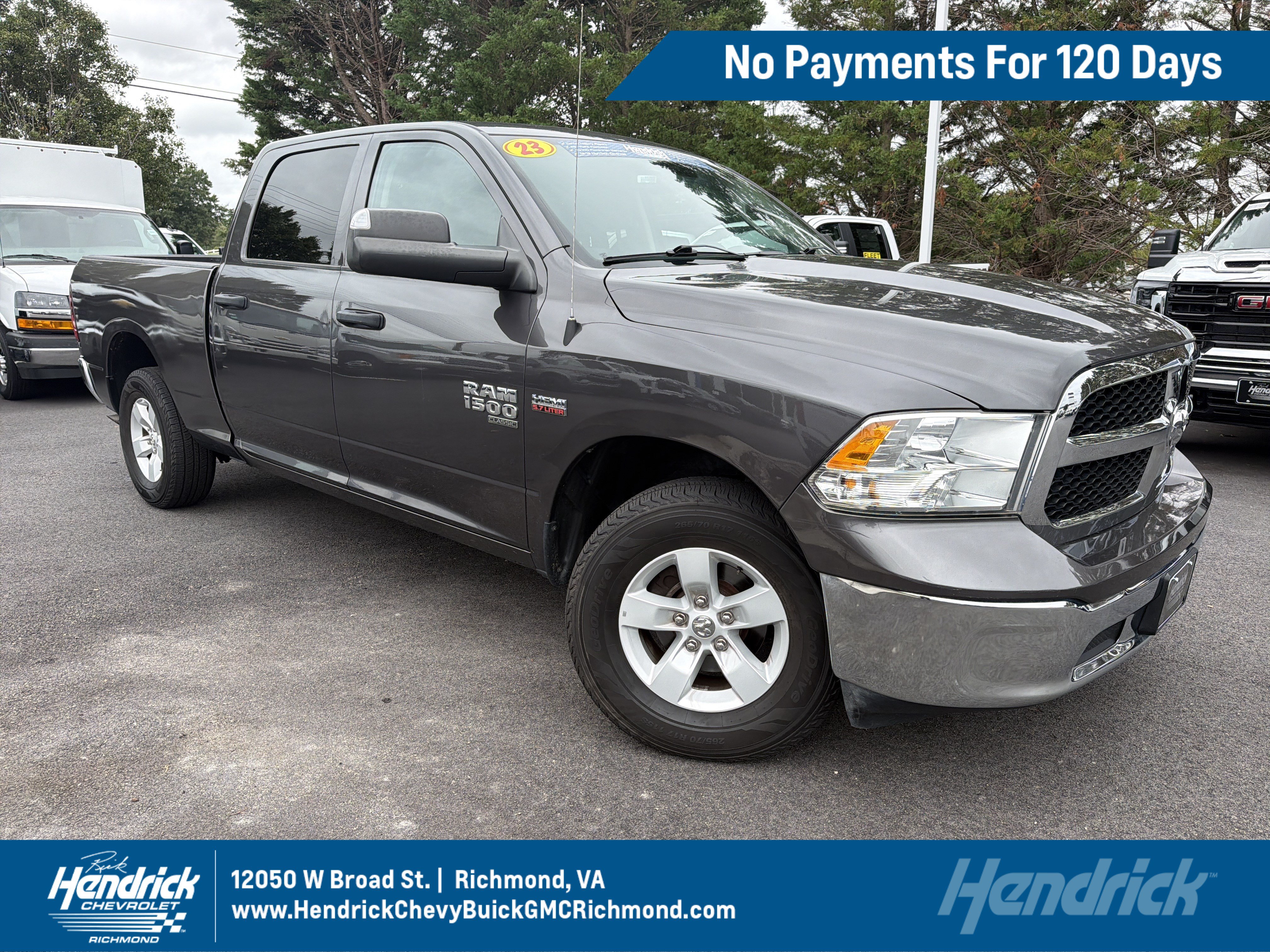 Used 2023 RAM 1500 Classic SLT w/ Trailer & Traction Group AWD/4WD image 1