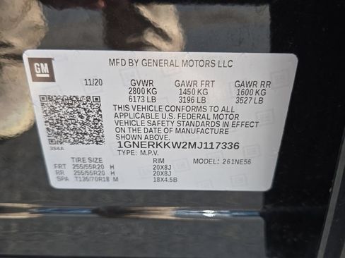 Certified 2021 Chevrolet Traverse Premier w/ Redline Edition FWD image 37