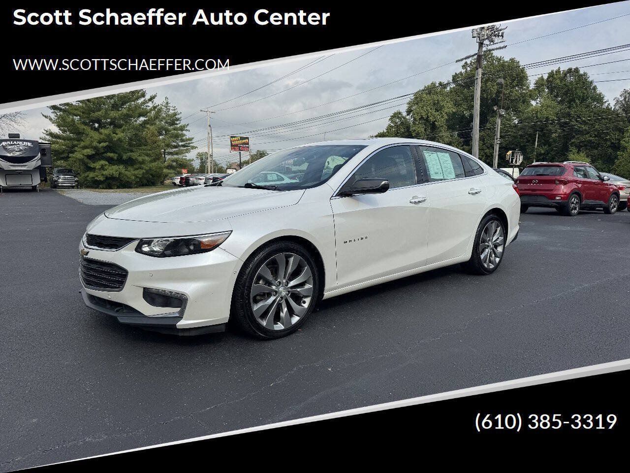 Used 2016 Chevrolet Malibu Premier w/ Driver Confidence Package II FWD image 1