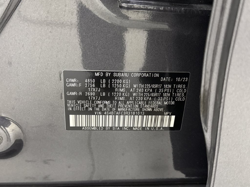 Certified 2024 Subaru Outback Premium AWD/4WD image 31