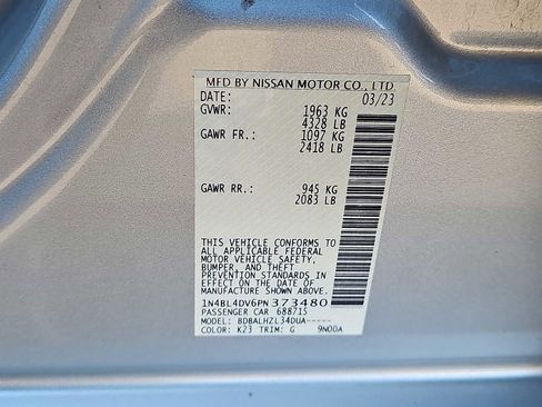 Used 2023 Nissan Altima 2.5 SV image 26