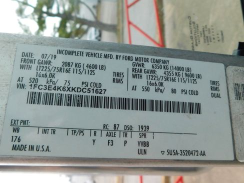 Used 2019 Ford E-450 and Econoline 450 Super Duty image 38