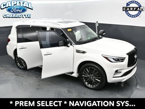 Used 2021 INFINITI QX80 Premium Select w/ Cargo Package RWD image 37