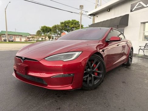 Used 2024 Tesla Model S Plaid AWD/4WD image 1