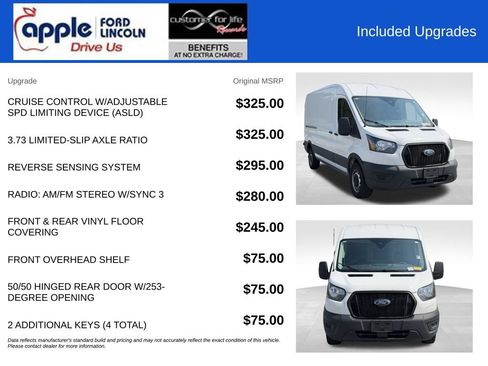 Used 2023 Ford Transit 250 Medium Roof RWD image 4