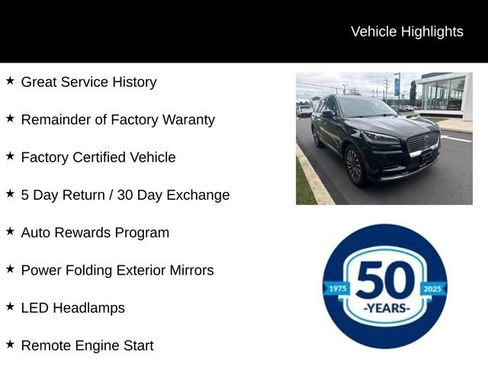 Certified 2024 Lincoln Aviator AWD w/ Premium Package image 8