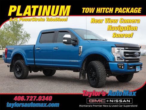 Used 2021 Ford F350 Platinum w/ Tremor Off-Road Package AWD/4WD image 1