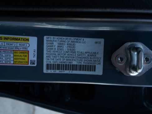 Used 2022 Honda Civic Sport Touring image 47