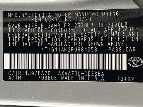 Used 2024 Toyota Camry SE image 62