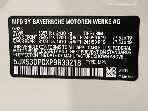 Used 2023 BMW X3 xDrive30i w/ Premium Package image 26