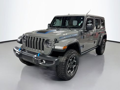 Used 2022 Jeep Wrangler Unlimited Rubicon 4xe w/ Cold Weather Group image 1