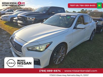 Used 2016 INFINITI Q50 Red Sport 400