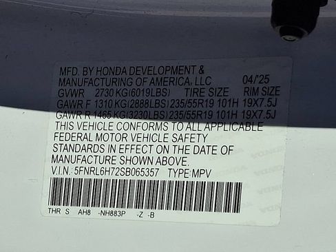 Used 2025 Honda Odyssey Sport-L image 27