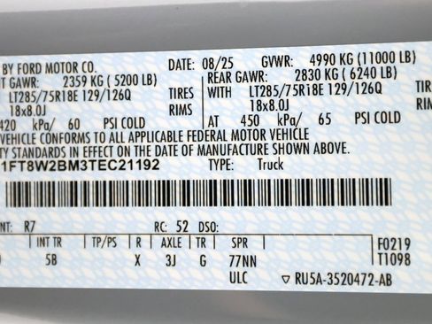 Used 2026 Ford F250 Lariat w/ Tremor Off-Road Package image 61