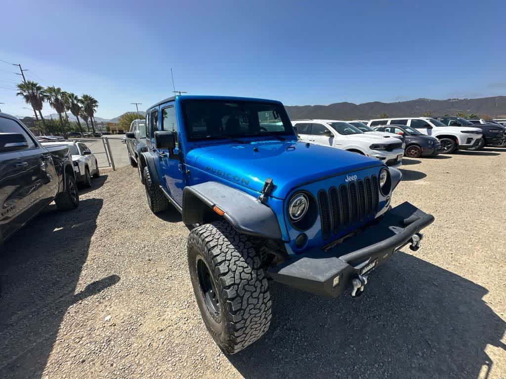 Certified 2016 Jeep Wrangler Unlimited Rubicon w/ Connectivity Group AWD/4WD image 2