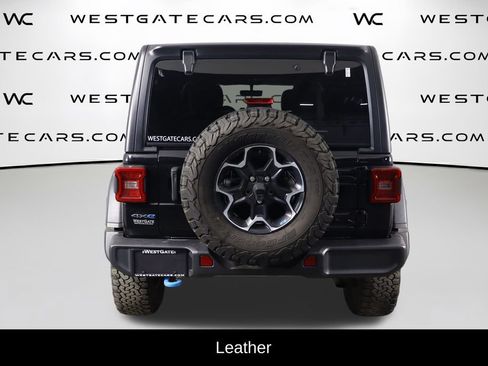 Used 2023 Jeep Wrangler Unlimited Rubicon 4xe w/ Cold Weather Group AWD/4WD image 4