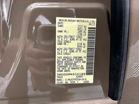 Used 2023 Nissan Frontier PRO-4X w/ Pro-4X Premium Package image 36