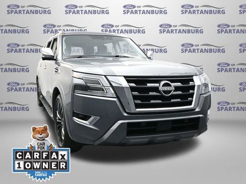 Used 2024 Nissan Armada Platinum w/ Captain's Chairs Package image 1