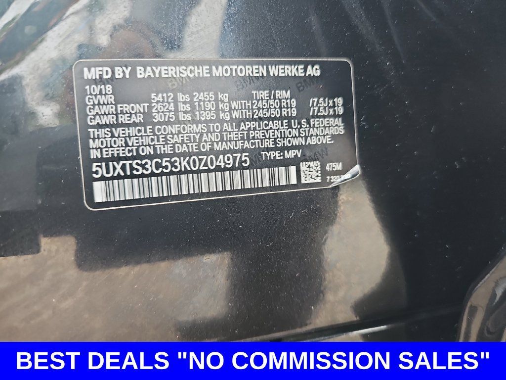 Used 2019 BMW X3 M40i w/ Premium Package AWD/4WD image 42