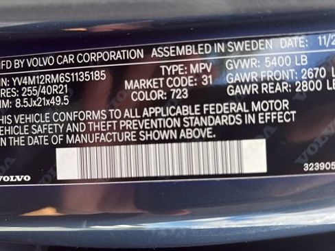 Used 2025 Volvo XC60 B5 Ultra w/ Protection Package Premier AWD/4WD image 15