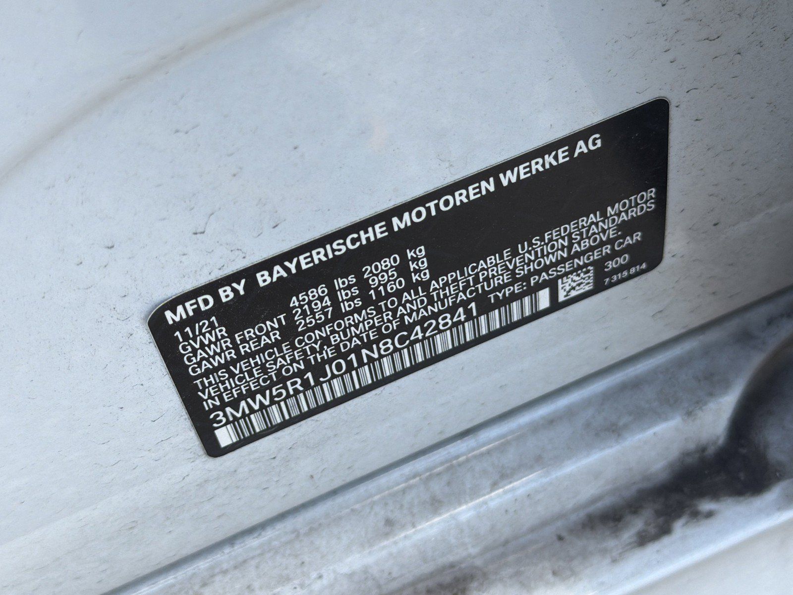 Used 2022 BMW 330i Sedan w/ Driving Assistance Package RWD image 37