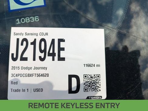 Used 2015 Dodge Journey Crossroad image 7