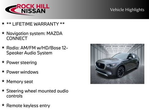 Used 2024 MAZDA CX-90 Plug-In Hybrid w/ Premium Plus AWD/4WD image 5