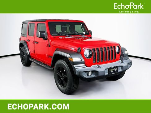 Used 2020 Jeep Wrangler Unlimited Sport image 1