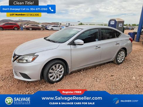 Used 2017 Nissan Sentra SV FWD image 1