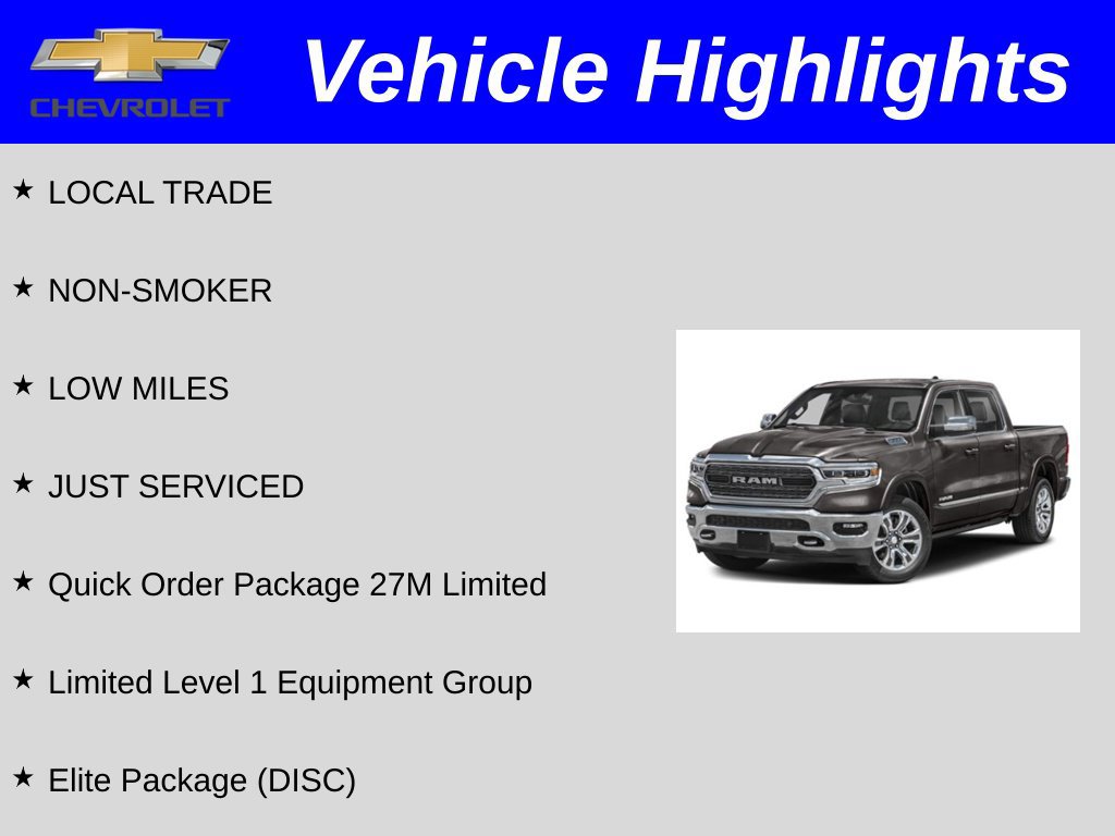 Used 2023 RAM 1500 Limited AWD/4WD image 2