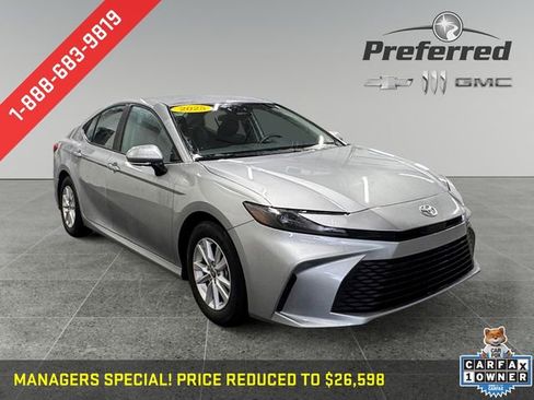 Used 2025 Toyota Camry LE FWD image 1