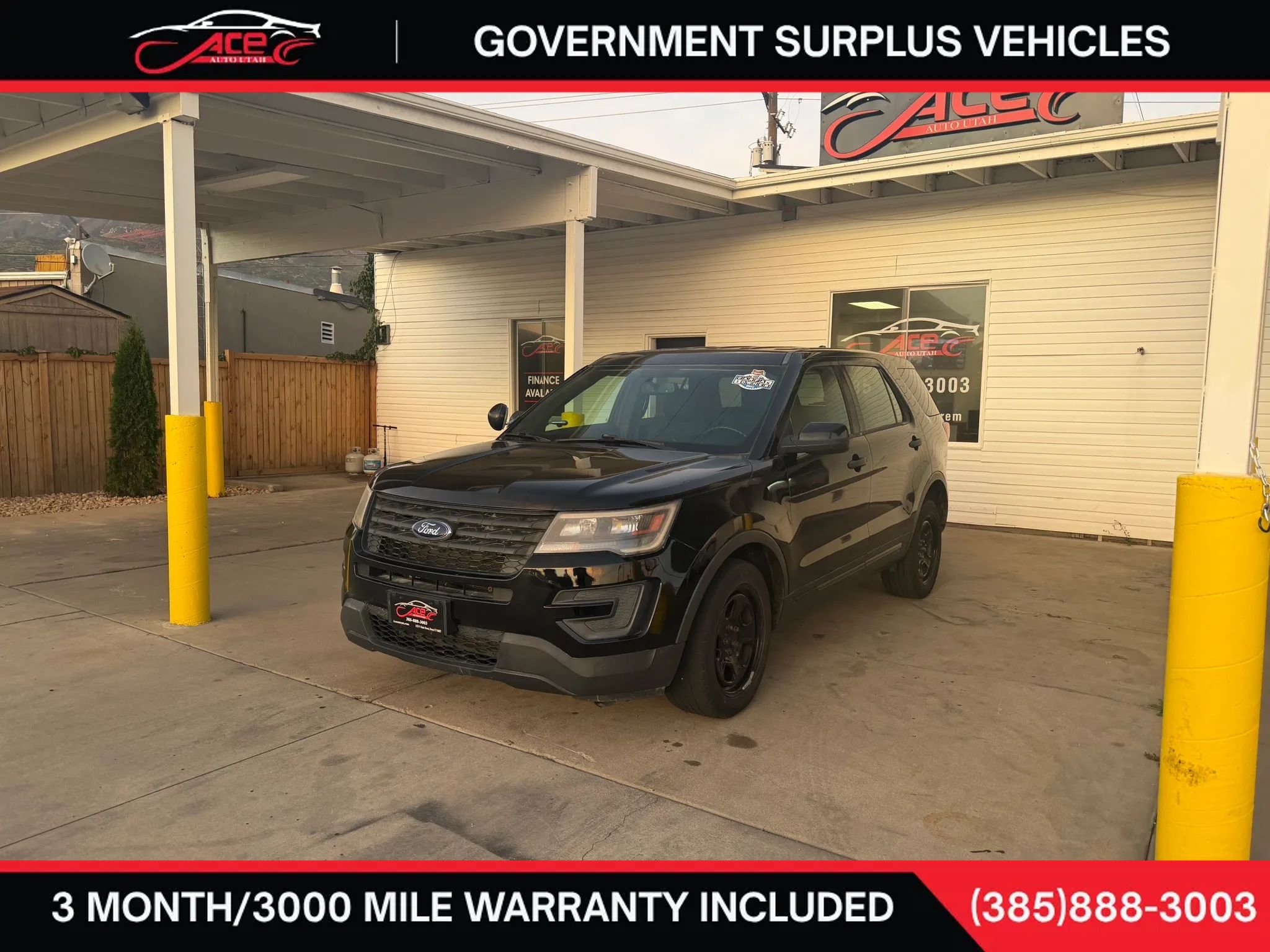 Used 2017 Ford Explorer 4WD Police Interceptor image 3