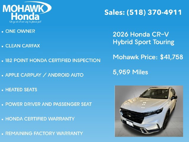 Certified 2026 Honda CR-V Sport Touring image 16