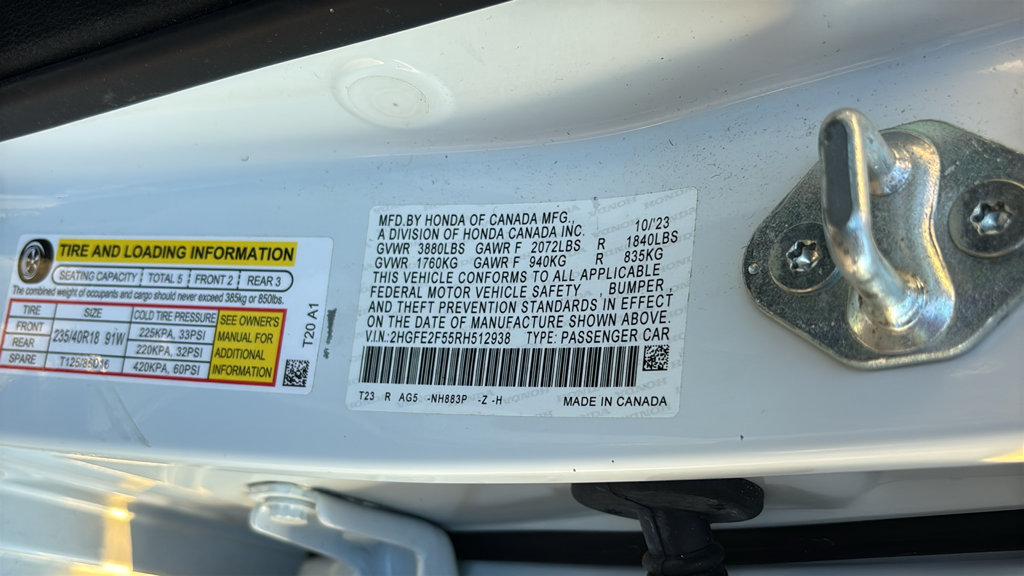Used 2024 Honda Civic Sport image 33