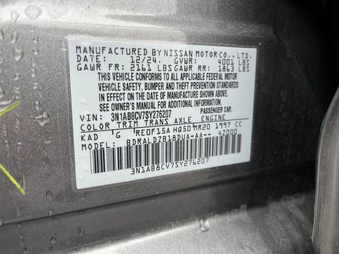 Used 2025 Nissan Sentra SV image 27