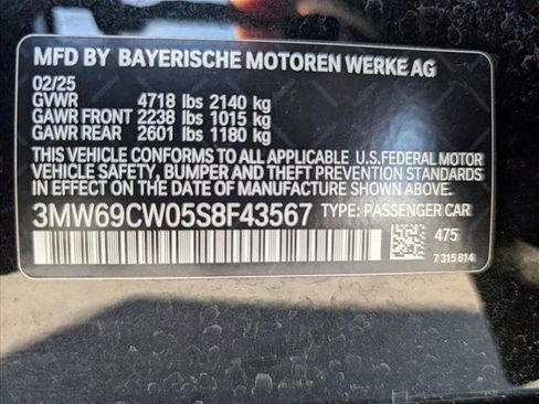 Used 2025 BMW 330i Sedan w/ Convenience Package image 26