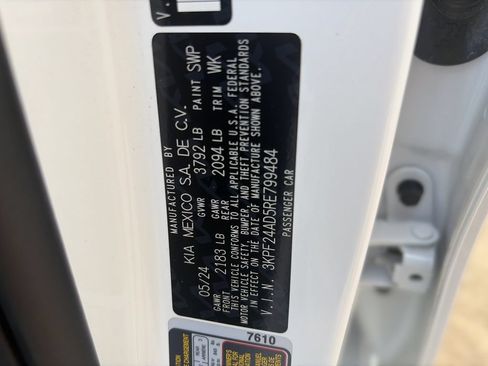 Used 2024 Kia Forte LXS FWD image 34