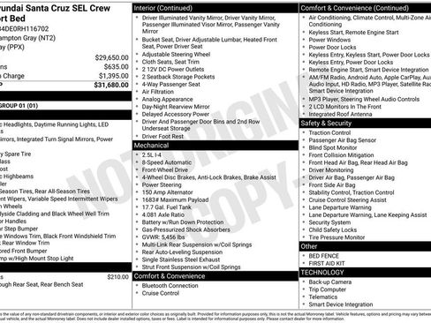 Used 2024 Hyundai Santa Cruz SEL image 6