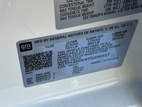 New 2026 GMC Sierra 1500 SLE w/ Preferred Package image 33