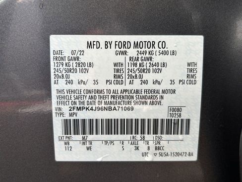 Used 2022 Ford Edge ST-Line w/ Class II Trailer Tow Package image 34