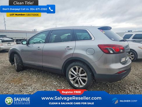 Used 2013 MAZDA CX-9 Grand Touring w/ GT Technology Pkg AWD/4WD image 3