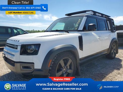 Used 2022 Land Rover Defender 110 X-Dynamic SE image 1