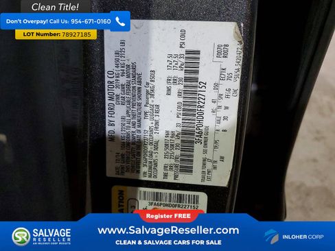 Used 2015 Ford Fusion SE image 16