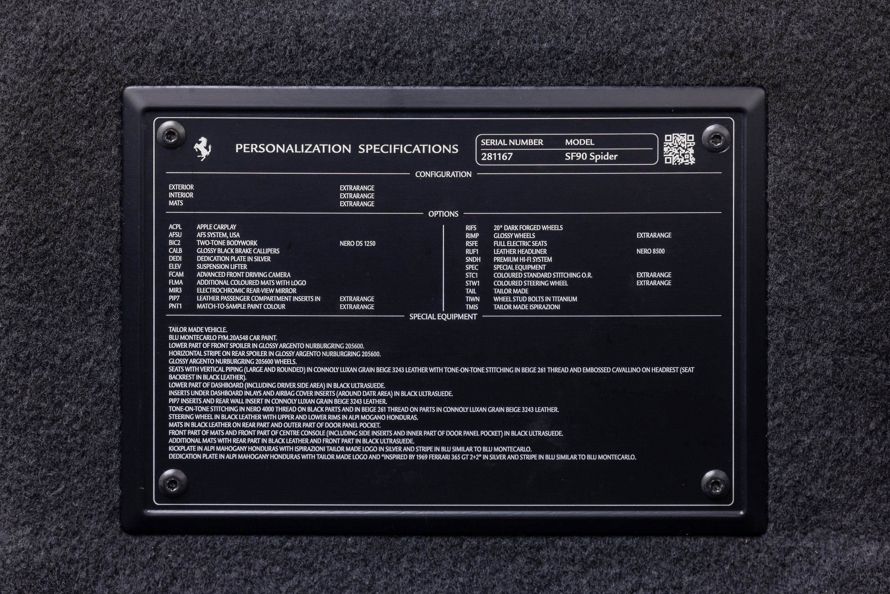 Certified 2022 Ferrari SF90 Spider AWD/4WD image 78
